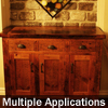 Ontario reclaimed barnwood island